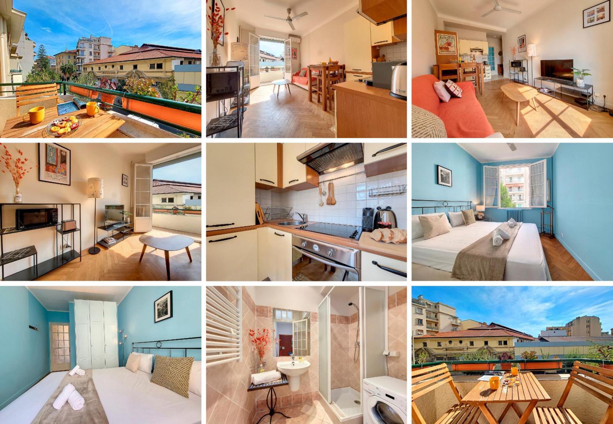 Nestor&jeeves - Pantai - Near - Balcony * Nizza